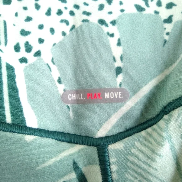 Aerie Offline High Rise Tropical Print Leggings - Picture 5 of 7